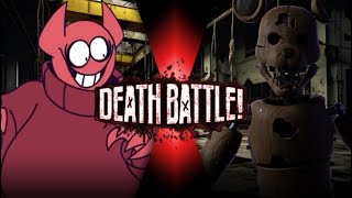 Death Battle Trailer: Bob Velseb Vs RAT (Spooky Month Vs Five Night’s At Candy’s)
