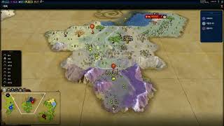 [Civilization6] 20190606(2) Korean Team game