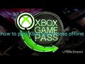 How to play Xbox One games offline 2018 - YouTube