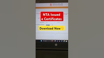 NTA Issued e Certificates | NTA UGC NET Certificates 2025 #ugcnet #ugcnetmentor #ntanet
