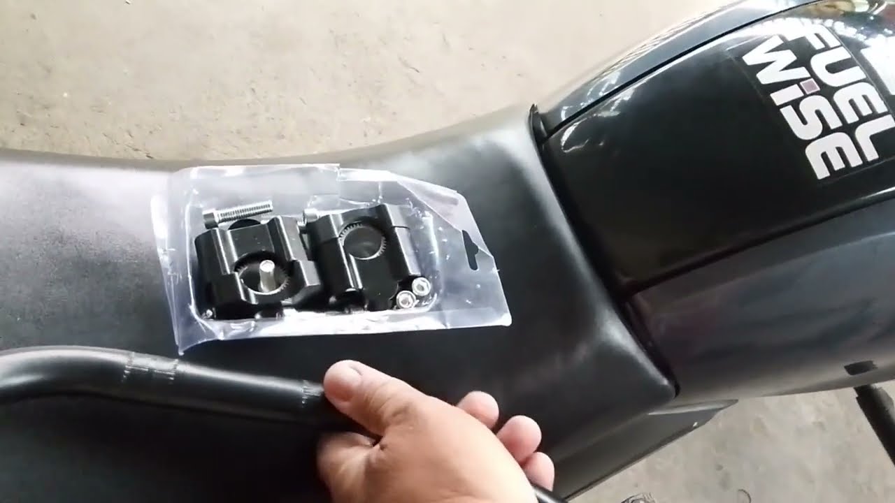 Naked handle bar and riser for my Yamaha ytx 125