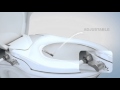 Hibbent Bidet Toilet Seats - Non Electric Bidet Seat with Dual Nozzles Sprayer