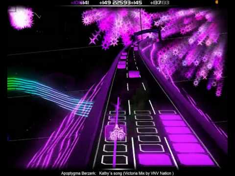 [Audiosurf] Apoptygma Berzerk - Kathy's Song (Victoria Mix by VNV Nation)
