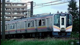 E129系B18編成　信越本線上り普通444M　新潟→長岡