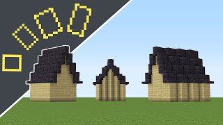 Basic Roofs for Any Angle | Minecraft Tutorial