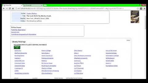 How to Use OhioLINK and Search Ohio