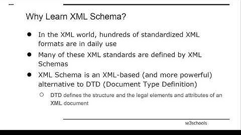 XML SCHEMA MODULE 5