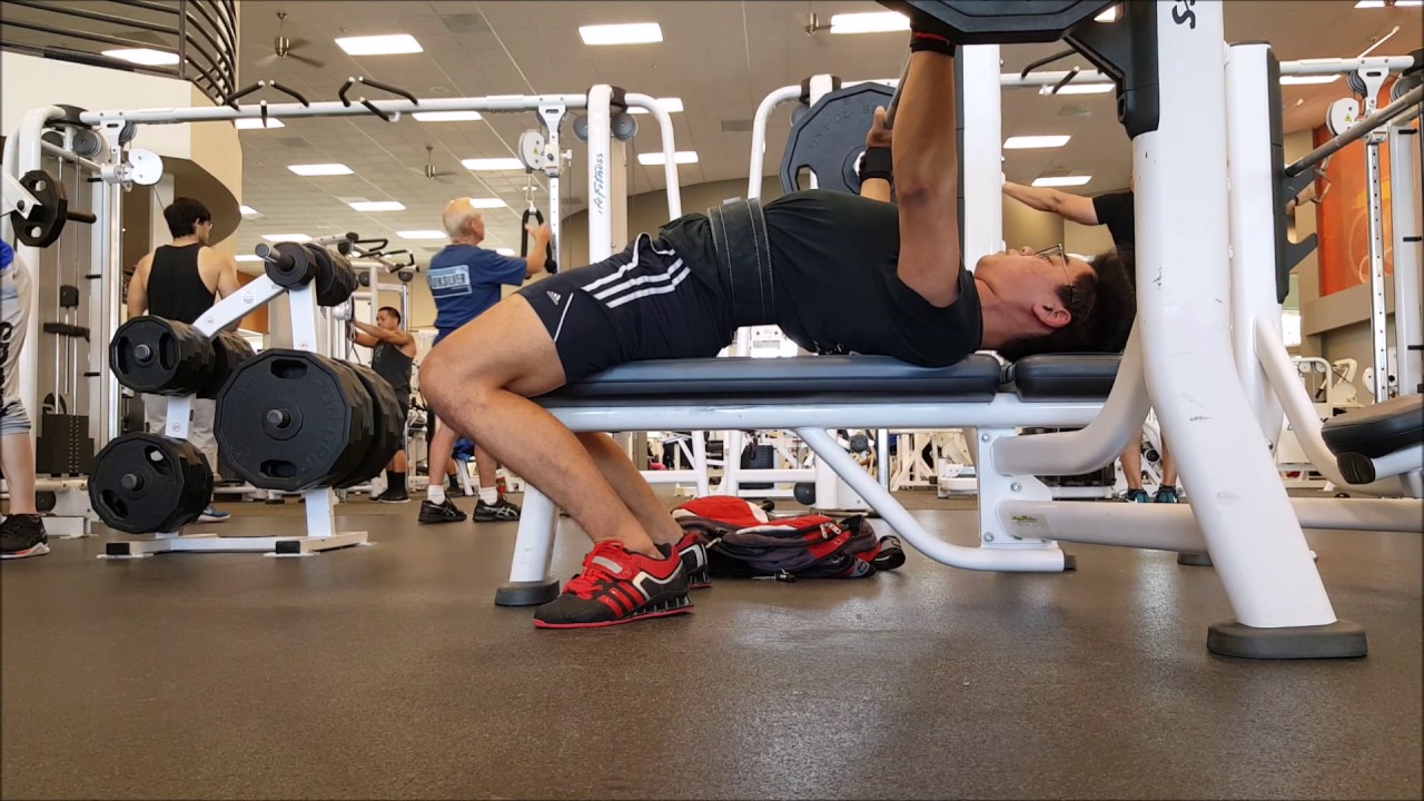 Peaking Block Week 1: 175 lbs x 5 x 5 bench - YouTube