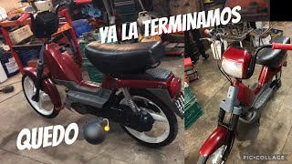 Restauracion zanella 50 (sol)-parte4- armado