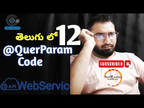 RESTful Web Services (JAX-RS) @QueryParam-12 || Query Parameter code