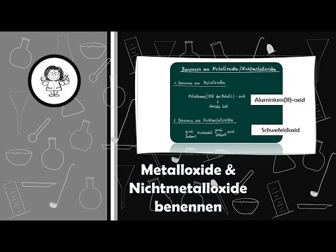 8 Metalloxide und Nichtmetalloxide benennen