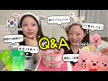 【質問コーナー】韓国で出前アイスケーキ食べながらオンニと色々答えてみました🐰💖🇰🇷