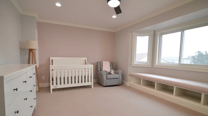 Nursery Remodel, With Built In Cabinet and Window Seat, DIY