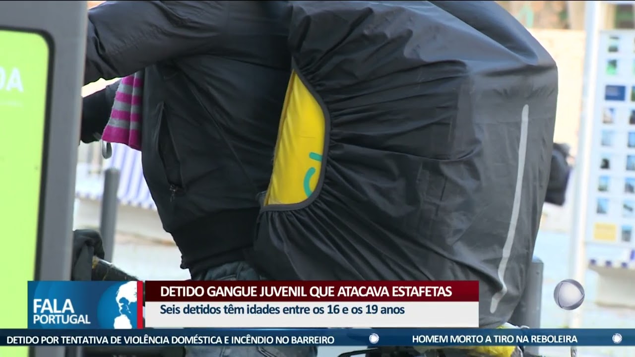 Detido gangue juvenil que atacava estafetas