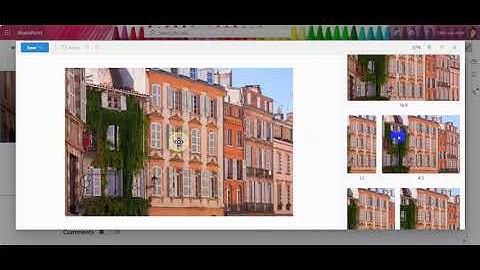 The new Focal Point on header images on SharePoint pages (no sound)