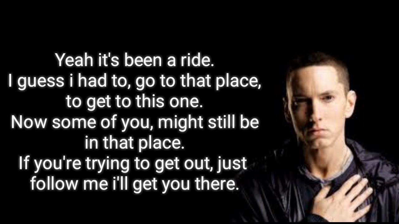 Eminem not afraid(lyrics) YouTube Eminem not afraid(lyrics) YouTube