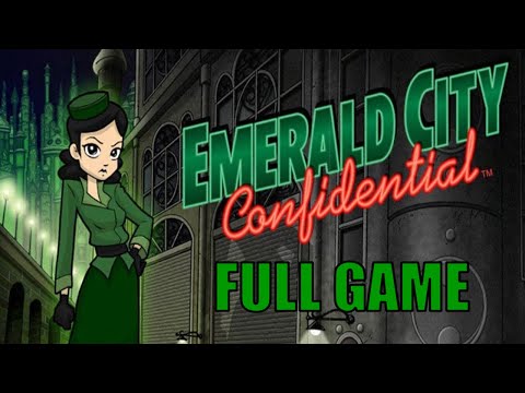 Emerald City Confidential 100% Full Gameplay Walkthrough + All Medals (No Commentary)