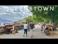 Queenstown city centre walk feb 2023  queenstown summer  new zealand walking tour 4k