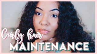 Curly Hair Maintenance How I Wash And Maintain My Curly Hair Part 1