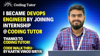 Code walkthrough by Mr. Kartik Vinod Siriya