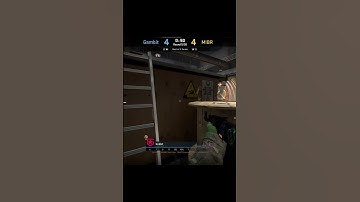 Gambit Hobbit Train Upper Ladder Spot For Info CS:GO #Shorts