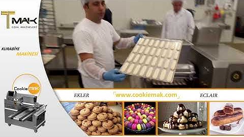 Ekler Dökme Makinesi - Eclair Machine (CookieMak)