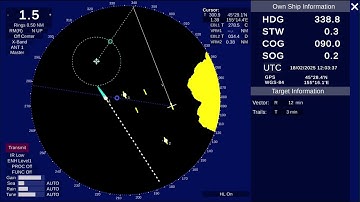 NavSimulator: How to Use the Radar Module for Navigation and Target Tracking