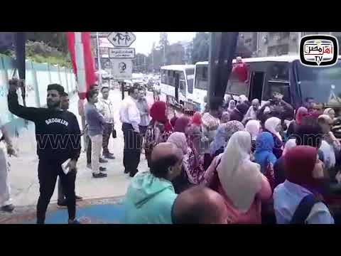 أهل مصر مدرسة الحرية للغات ب الجيزة تحشد العاملين بها للتصويت على التعديلات الدستورية