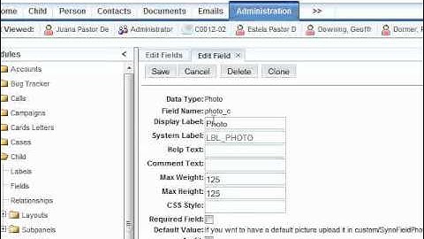 Add a photo to your sugarcrm detail view.