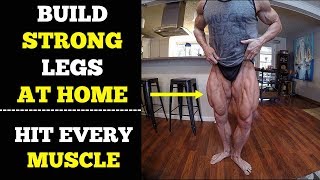 Legs Workout At Home (Quads, Hamstring, Butt) | Complete Home Workout Routine