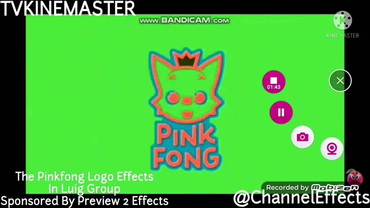 The Pinkfong Logo Effects  In Luig Group Sponsored By Preview 2 Effects