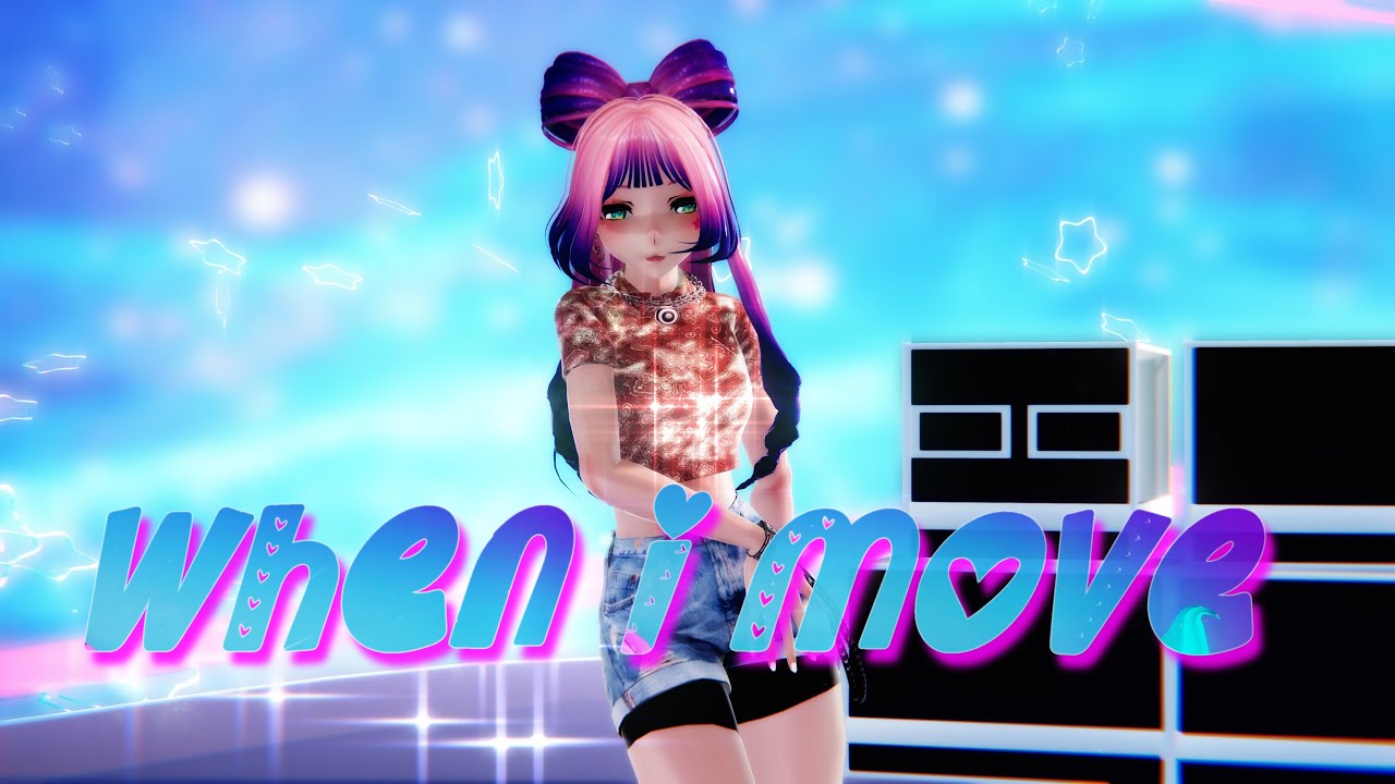 ≡MMD≡ Uni - When i move [4KUHD60FPS]