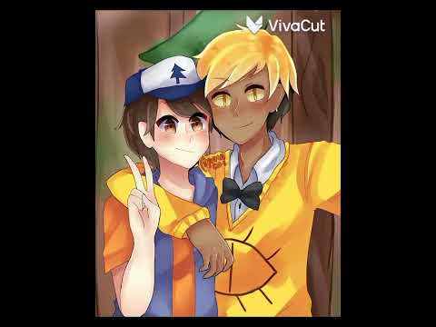 *описание съел брат Билла - Кило * #гравитифолз#билсайфер#шифр#дипперпайнс*мэйсон#шип