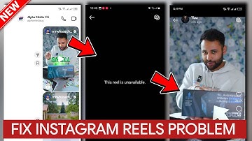 Fix This Reel is Unavailable Instagram Problem 2024 | Instagram This Reel is Unavailable