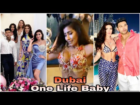 Habibi come to Dubai || Sahil khan enjoy mujra party || One life baby Birthday party