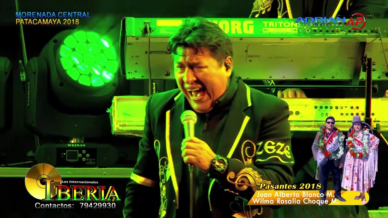 Iberia - en vivo (Clasicos 2018) Patacamaya - Adrian Producciones