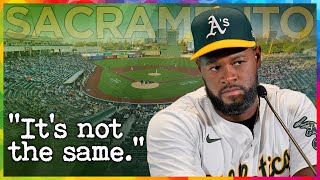 Luis Severino UPSET with A's, Sacramento Ballpark