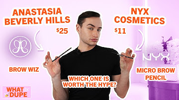 Testing Anastasia’s Brow Wiz vs. a $12 NYX Brow Pencil (Side-By-Side Application)
