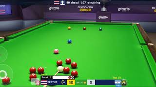 Snooker stars asian online 3d Level players 10 score 114-0 in 300,000 screenshot 5