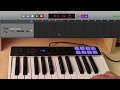 Controlling GarageBand with iRig Keys I/O