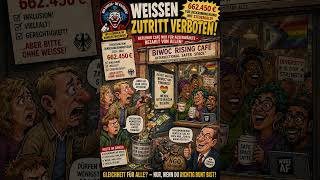 Kein Zutritt für weisse #Weißen #verboten #Café #berlin