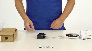 Oregon Scientific Digital Clock with Analog Display RM120 open the box video