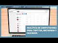 Cómo comparar competidores en Twitter, Instagram y Facebook con Metricool