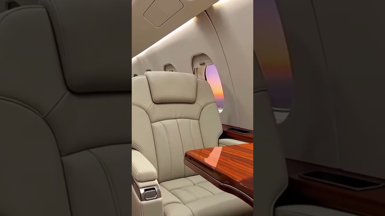 Inside a Billionaire’s Private Jet – Ultimate Luxury Lifestyle in 8K