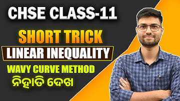 CHSE BOARD CLASS 11 || Class 11 MATH || SHOT TRICK ON LINEAR INEQUALITY #bidyasagarclasses_chse
