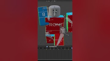 Trying to learn how to animate in blender with 0 experience #roblox #blender #animation