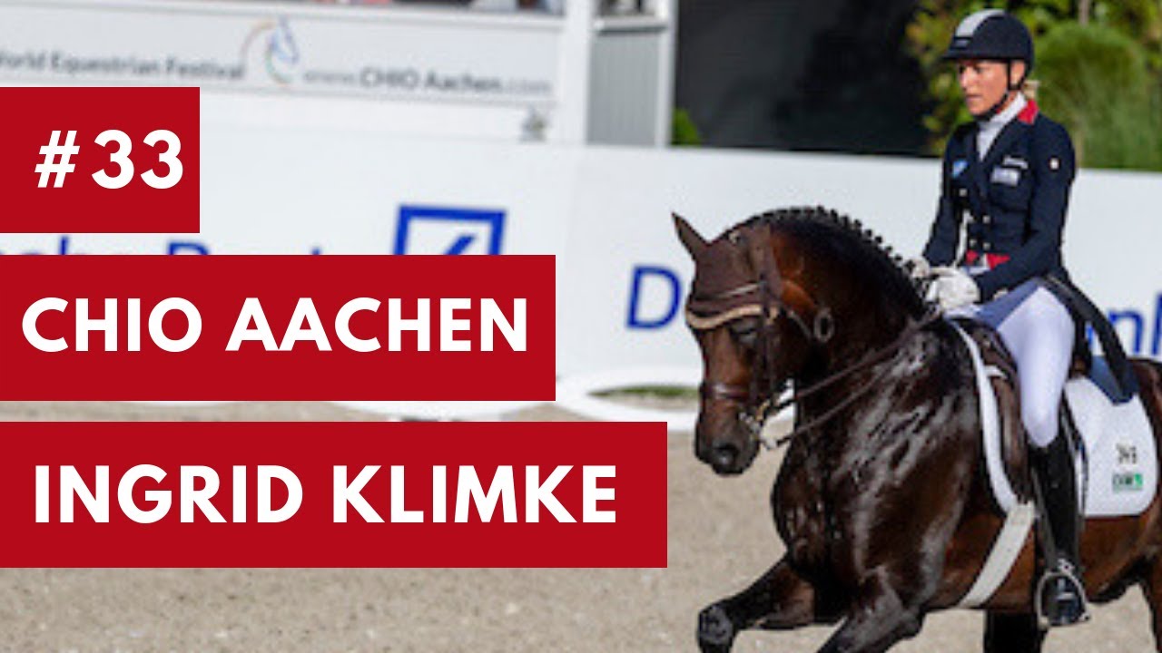 33 Ingrid Klimke und Bluetooth CHIO Aachen Intermediare I 2018