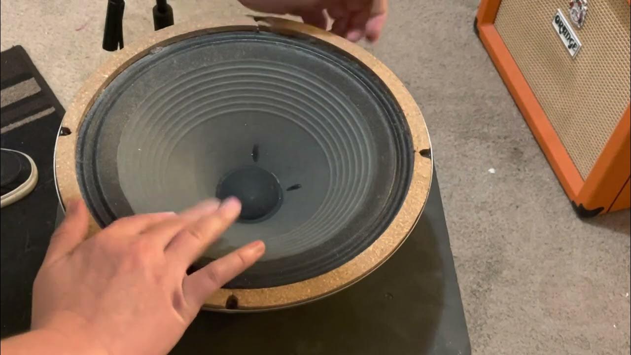 Vintage Celestion G12H30 Voice Coil Rubbing, Inconsistent Sound Around