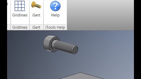 iSert add-in for Inventor