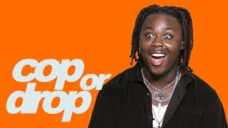 Denzel Dion Reacts to & Roasts Gucci Tote Bags, Skepta Nike Shox & Leather Bandanas | Cop or Drop